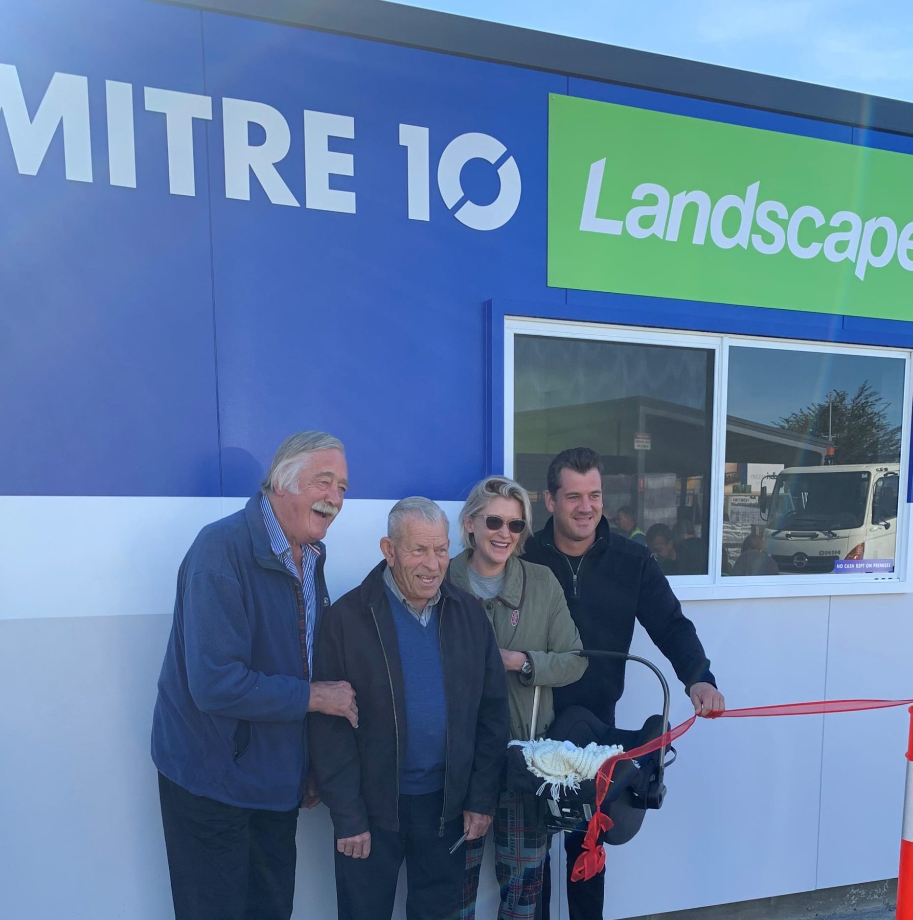 Clennett's Mitre 10 Landscape Centre Opening Ceremony